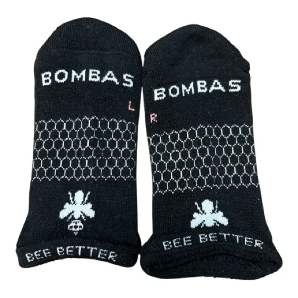 Bombas Women’s All Performance Black and White Athletic Socks. NWOT